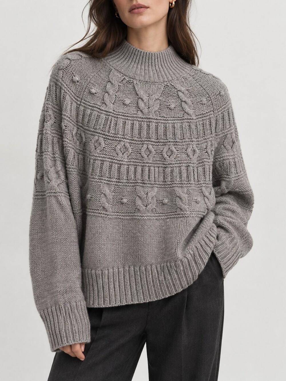 Tentree Mock Neck Sweater